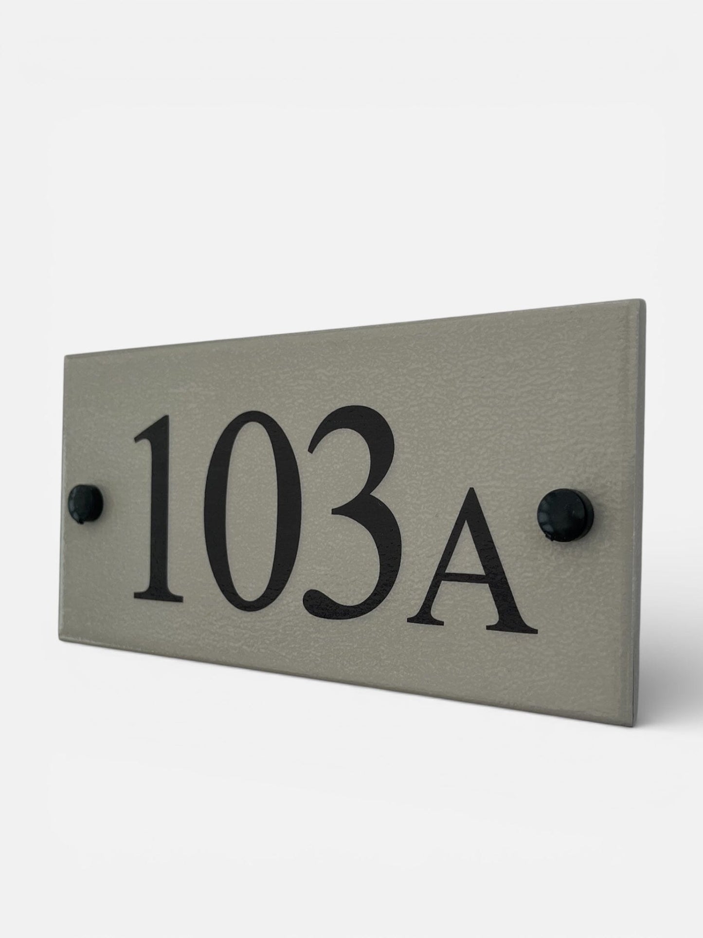 Number Sign 20cm x 10cm www.HouseSign.co.uk