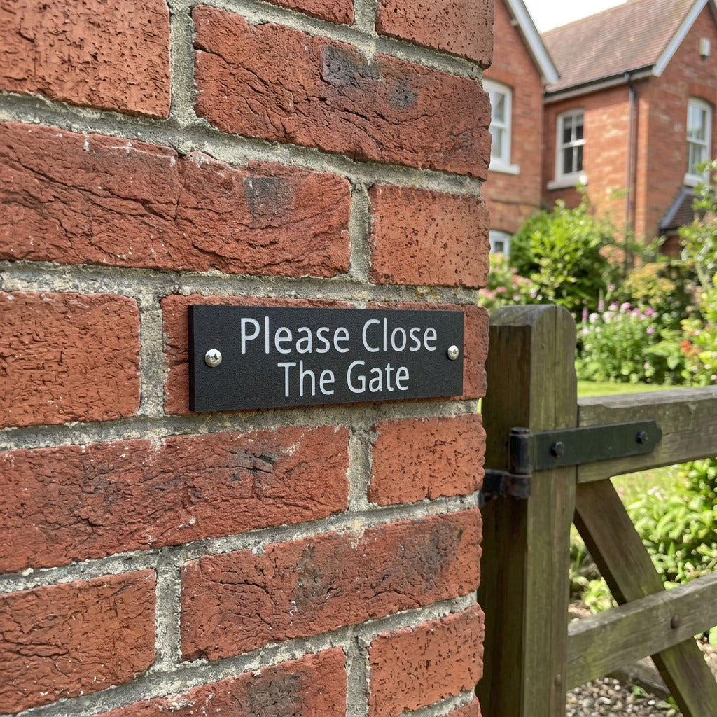 Please Close The Gate Gate Signs www.HouseSign.co.uk