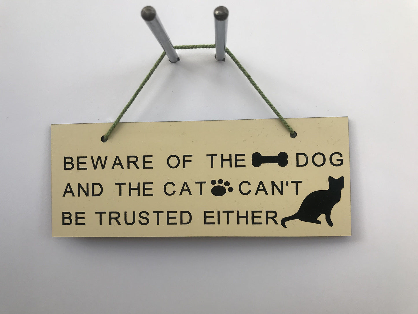 Beware of the dog Gifts www.HouseSign.uk