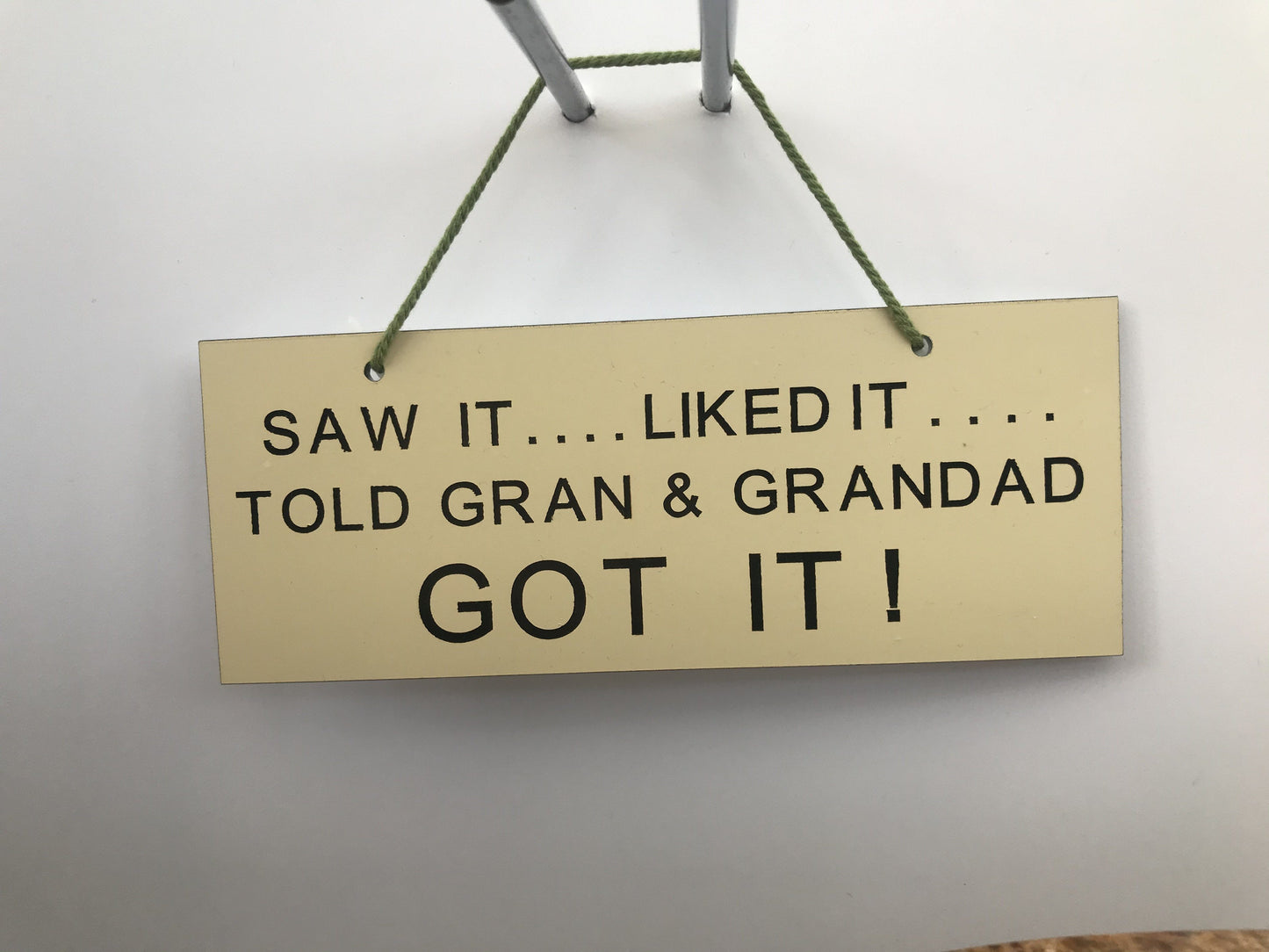 Saw it liked it told gran & branded got it Gifts www.HouseSign.co.uk