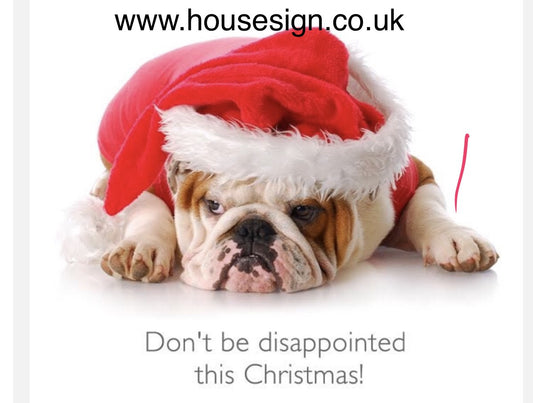 Don't be disappointed this Christmas