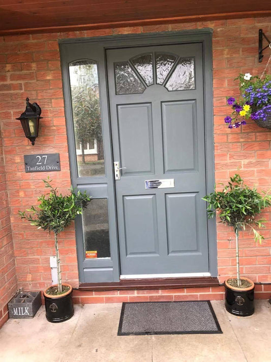 A customer photo