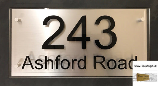 A new size Acrylic sign for 2017