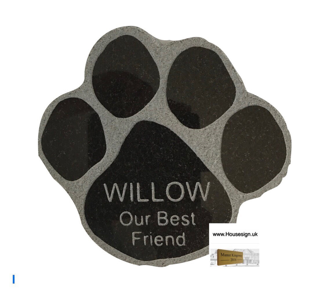Granite pet memorial