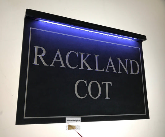 Slate LED sign