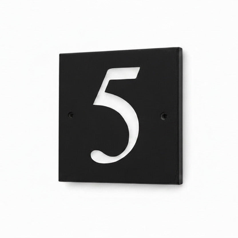 Introducing our stunning 10cm x 10cm Polished Natural Slate House Sign, designed to make a lasting impression! Crafted with durability in mind, it features beautifully carved lettering that enhances its elegance and visibility. Transform your home's entrance with this exquisite sign! www.HouseSign.co.uk