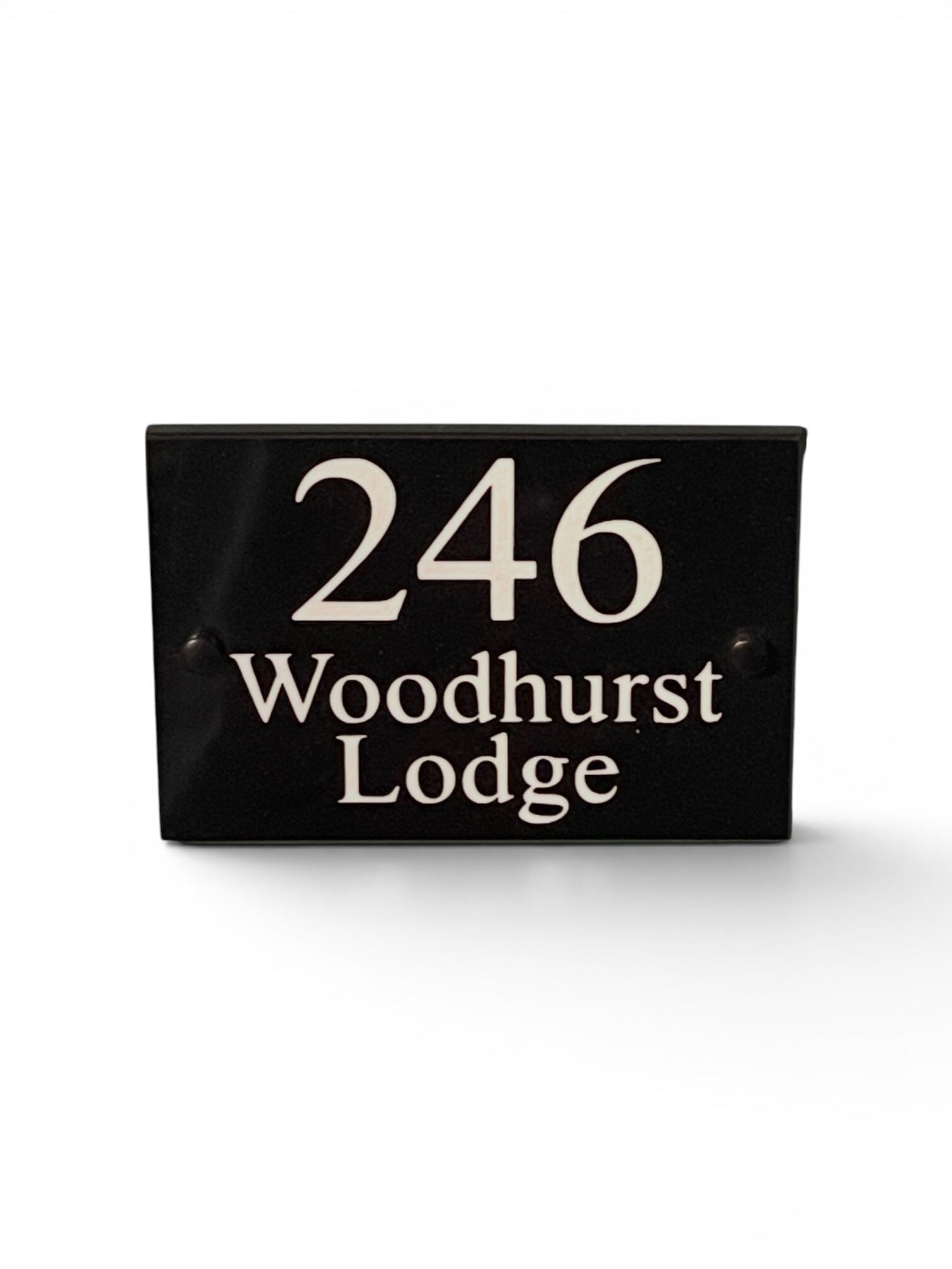 8"x6" (20cm x 15cm) Natural Granite House Sign Granite House Signs www.HouseSign.co.uk 