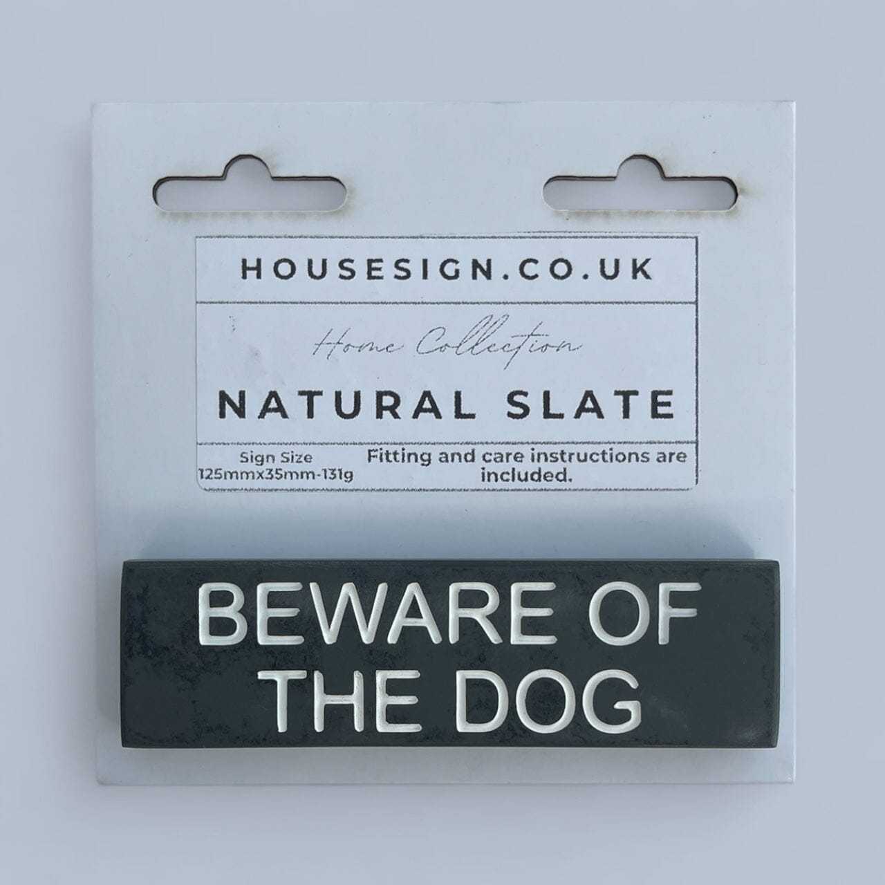 BEWARE OF THE DOG 125mm x 35mm Gate Signs www.HouseSign.co.uk 