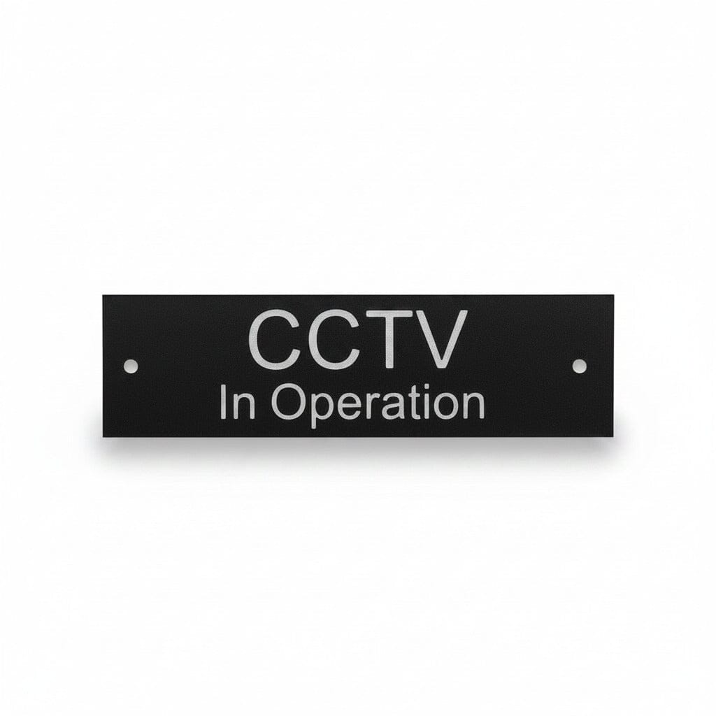 CCTV Sign Gate Signs www.HouseSign.co.uk 