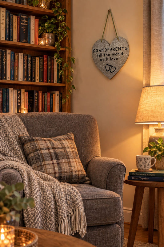 GRANDPARENTS fill the world with love Gifts www.HouseSign.co.uk 