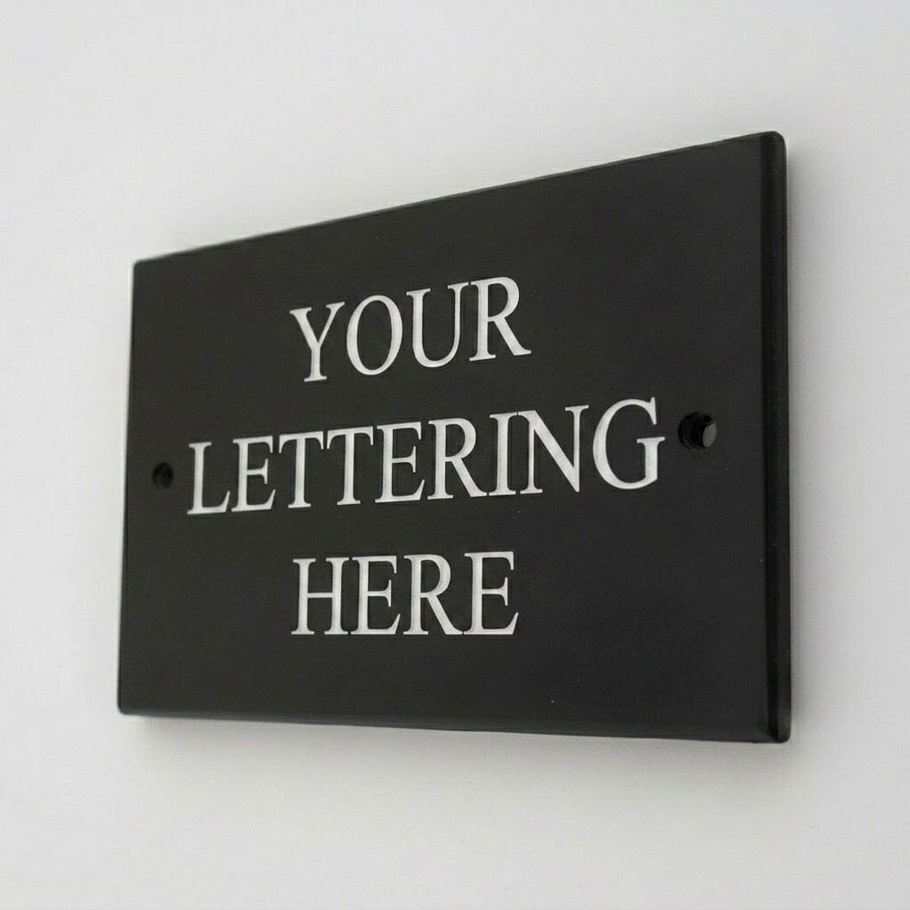 Natural Slate House Sign 10"x8" Slate Sign www.HouseSign.co.uk 