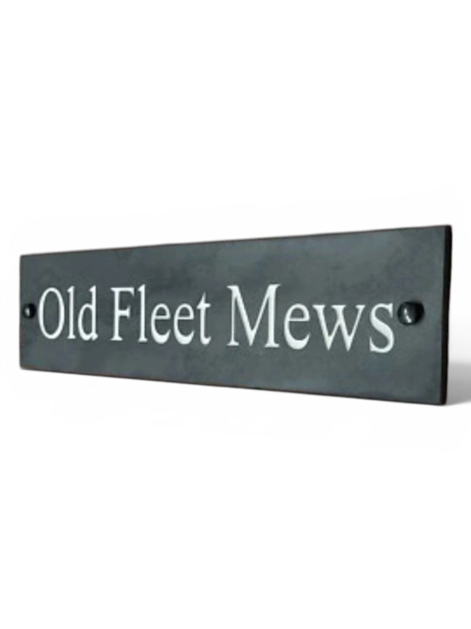 Natural Slate House Sign 16"x4" Slate Sign www.HouseSign.co.uk 