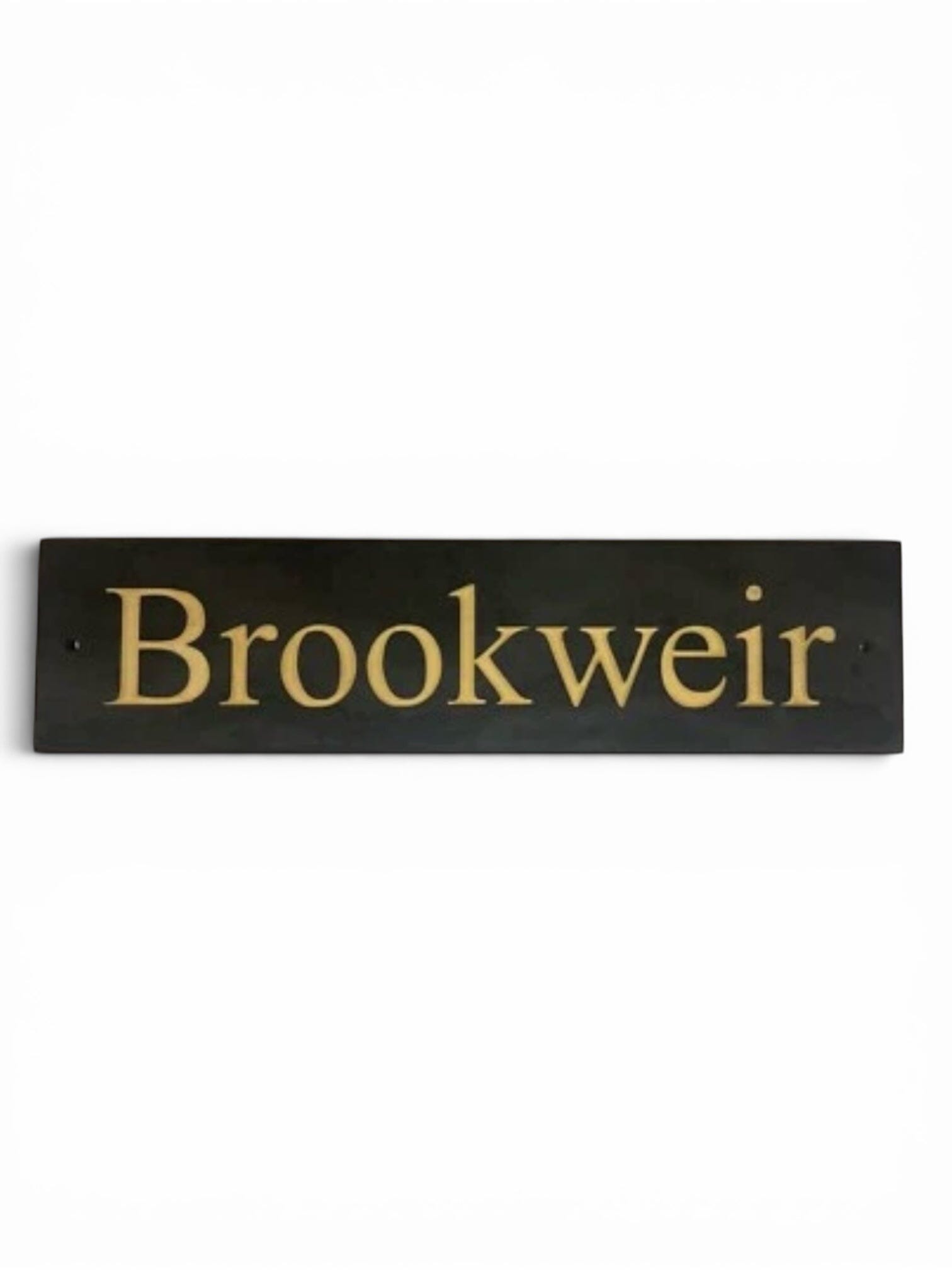 Natural Slate House Sign 16"x4" Slate Sign www.HouseSign.co.uk 
