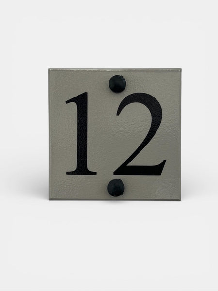 Number Sign 10cm x 10cm www.HouseSign.co.uk 
