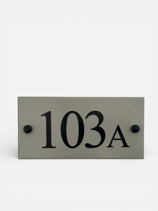 Number Sign 20cm x 10cm www.HouseSign.co.uk 
