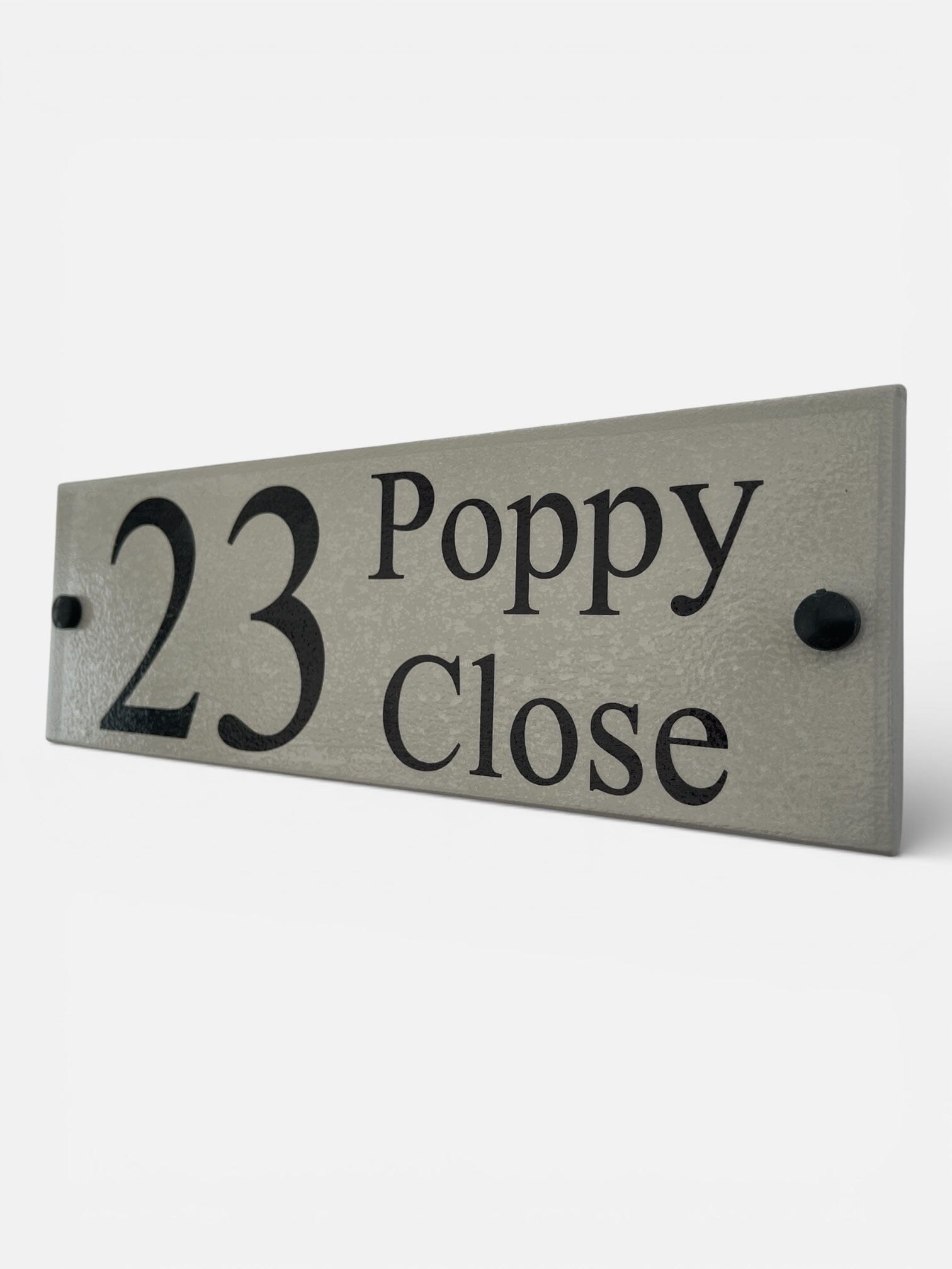 Number Sign 30cm x 10cm www.HouseSign.co.uk 
