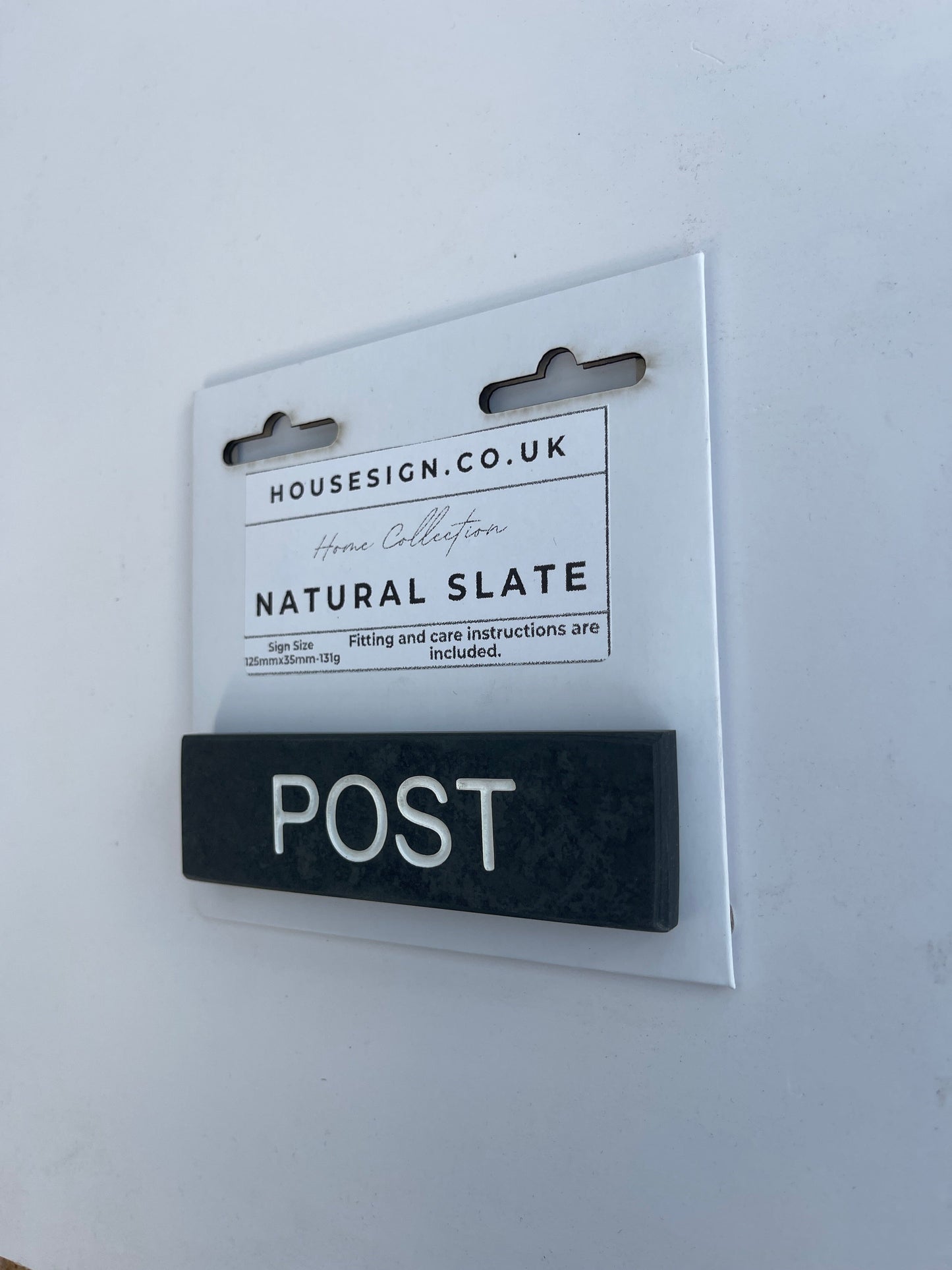 POST 125mm x 35mm Gate Signs www.HouseSign.co.uk 