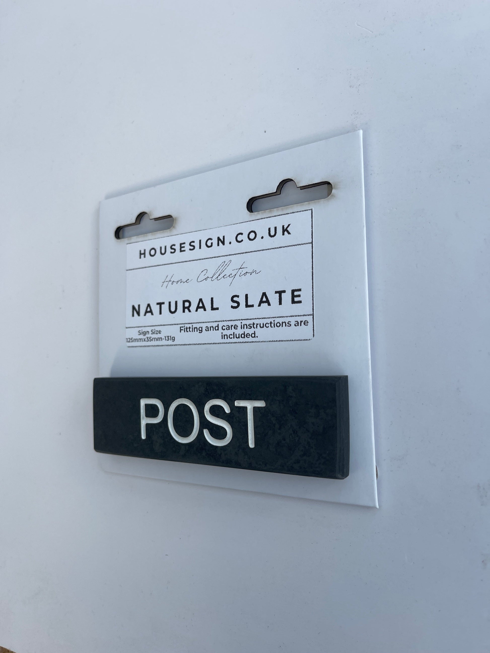 POST 125mm x 35mm Gate Signs www.HouseSign.co.uk 
