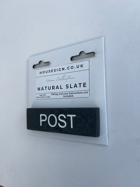 POST 125mm x 35mm Gate Signs www.HouseSign.co.uk 