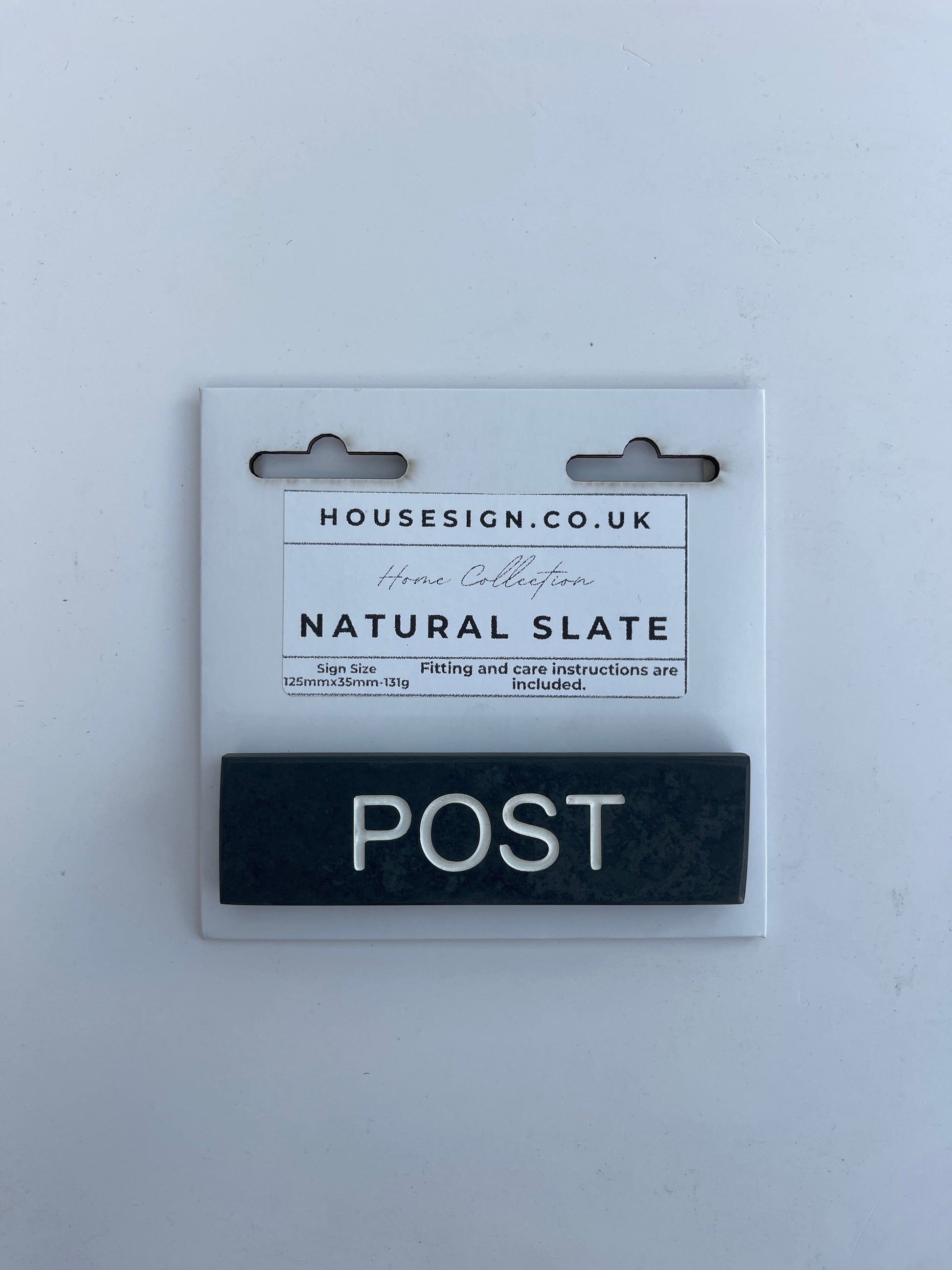 POST 125mm x 35mm Gate Signs www.HouseSign.co.uk 