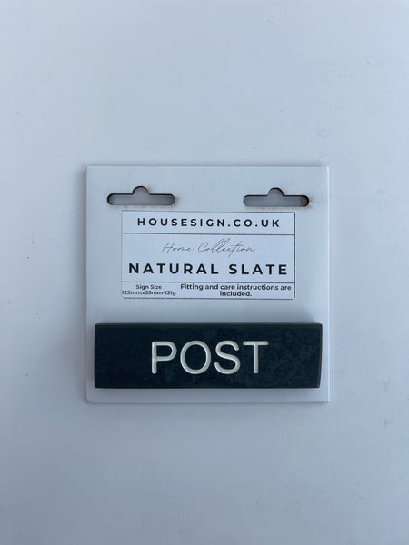 POST 125mm x 35mm Gate Signs www.HouseSign.co.uk 