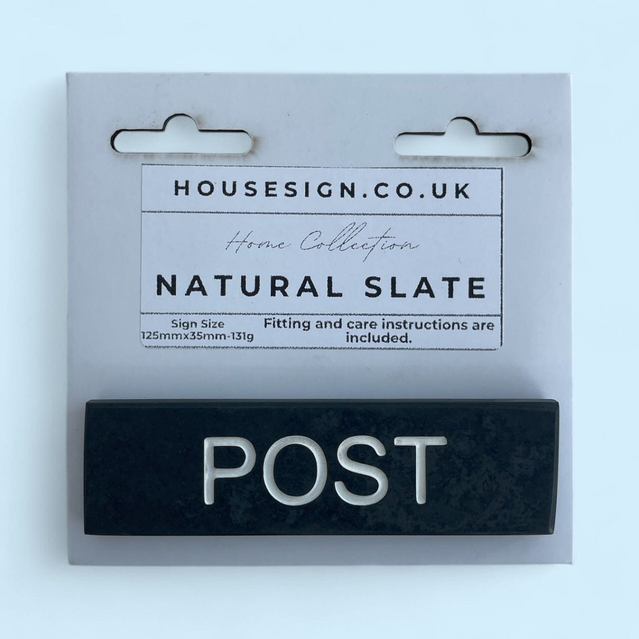 POST 125mm x 35mm Gate Signs www.HouseSign.co.uk 