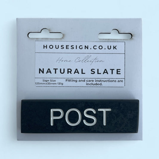 POST 125mm x 35mm Gate Signs www.HouseSign.co.uk 