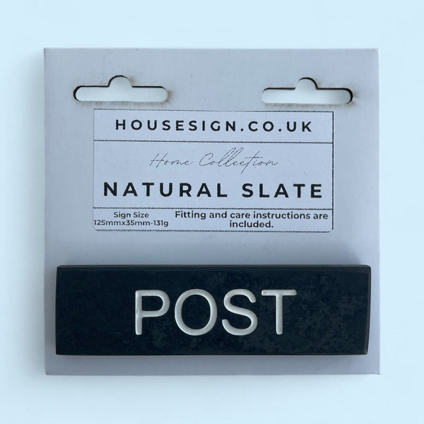 POST 125mm x 35mm Gate Signs www.HouseSign.co.uk 