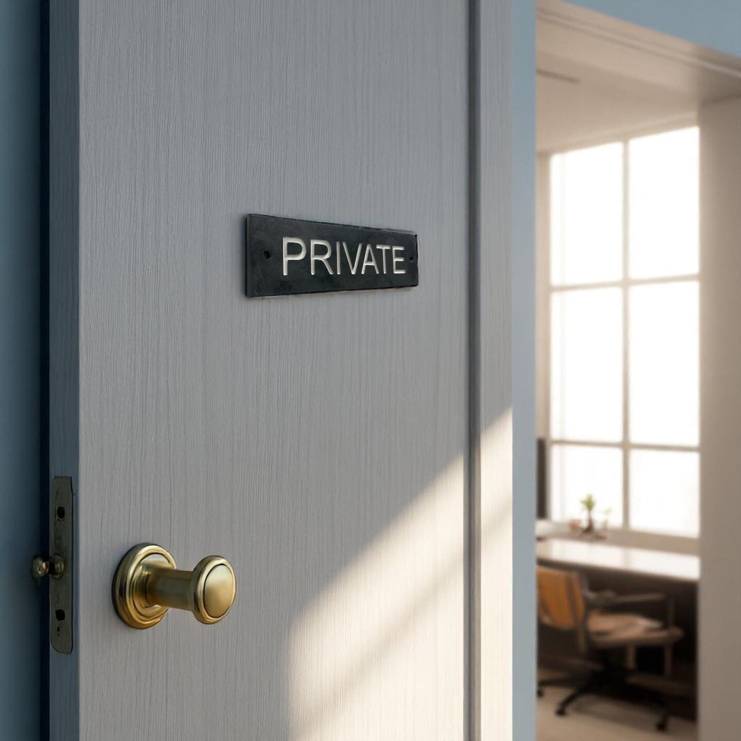 PRIVATE 20cm x 6cm Gate Signs www.HouseSign.co.uk 