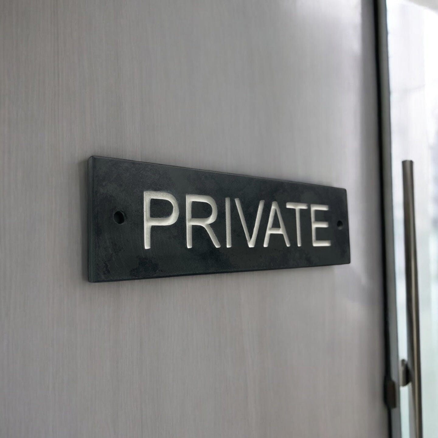 PRIVATE 20cm x 6cm Gate Signs www.HouseSign.co.uk 