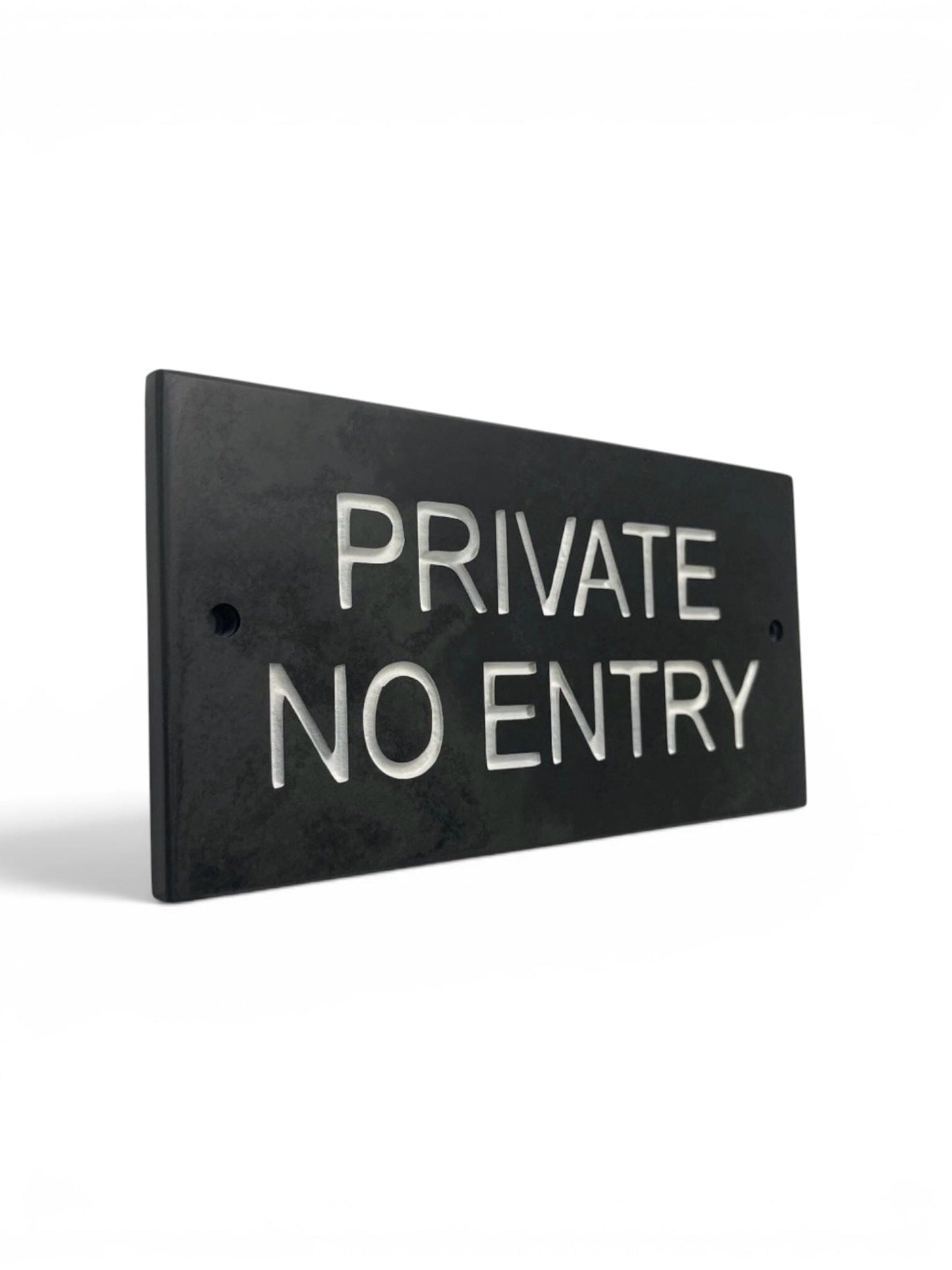 PRIVATE NO ENTRY 20cm x 10cm Gate Signs www.HouseSign.co.uk 