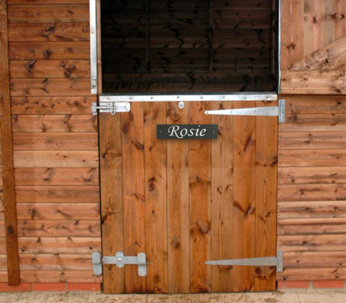Stabls Sign Stable Sign made in Natural Slate – www.housesign.co.uk