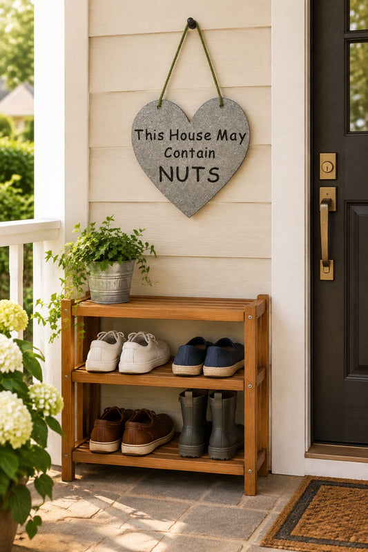 This House May Contain NUTS Gifts www.HouseSign.co.uk 