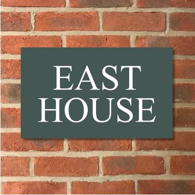 18"x12" = (45cm x 30cm) Natural Slate Sign PPLR_HIDDEN_PRODUCT www.HouseSign.co.uk 