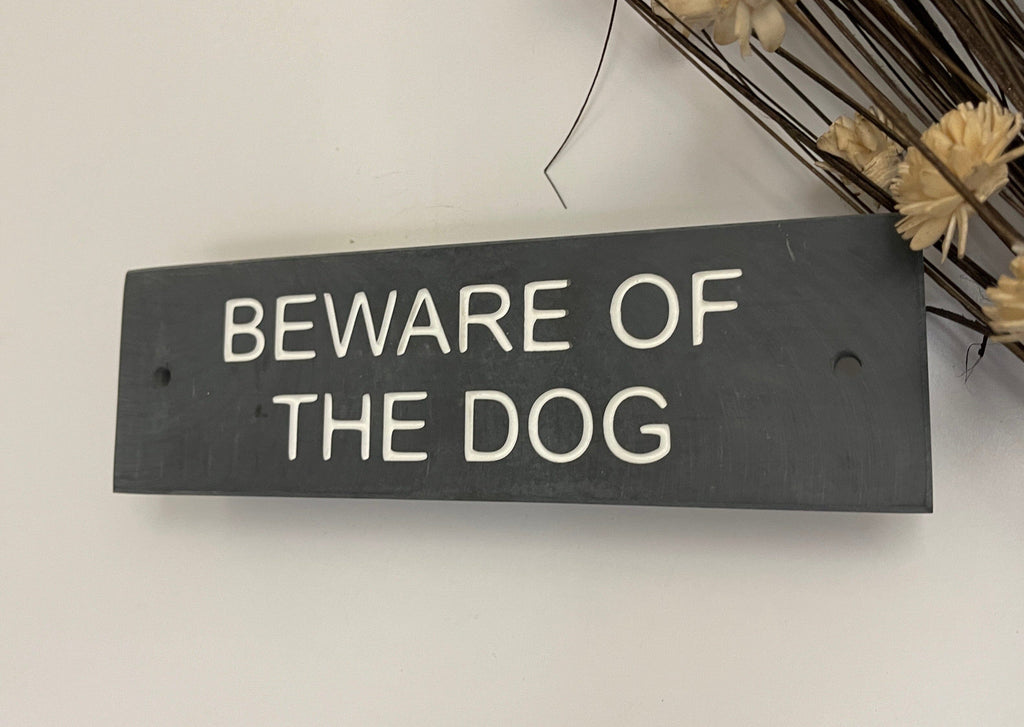 Beware of the Dog Gate Signs www.HouseSign.uk Beware of the Dog 