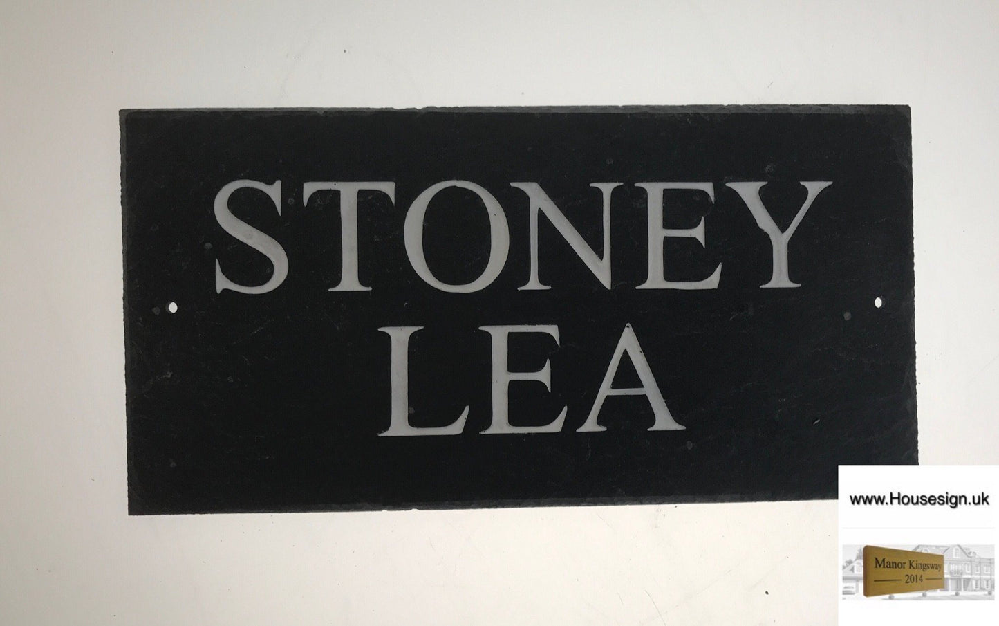 Rustic Slate Sign Rustic Slate Signs www.HouseSign.uk 