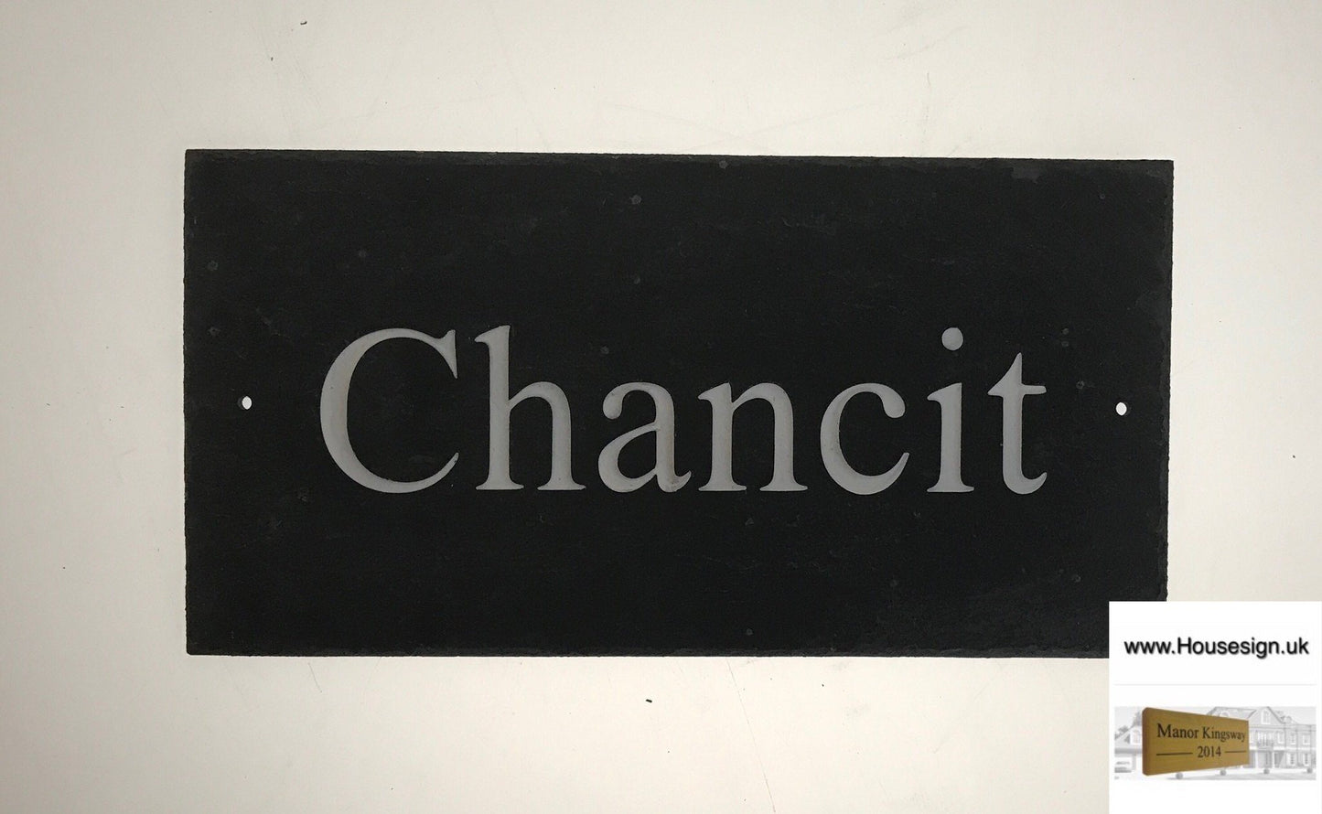 Rustic Slate Sign Rustic Slate Signs www.HouseSign.uk 