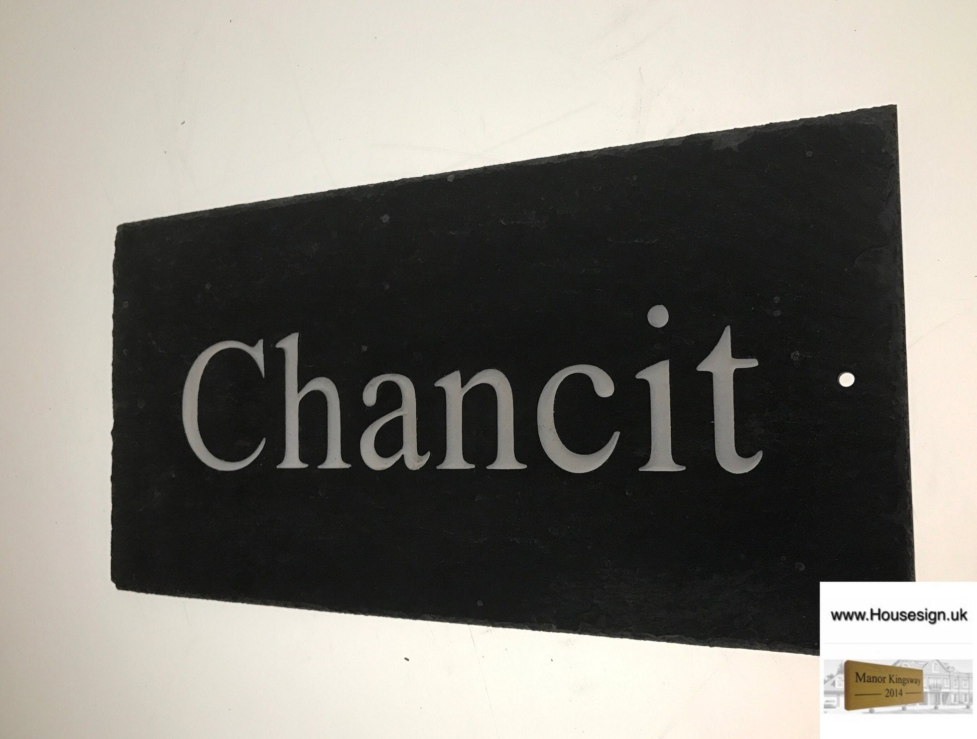 Rustic Slate Sign Rustic Slate Signs www.HouseSign.uk 