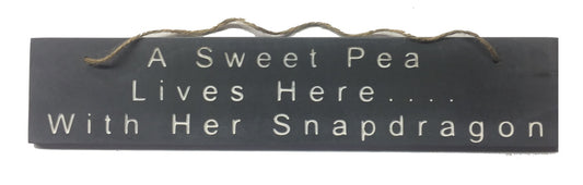 Sweet Pea Gifts www.HouseSign.uk 